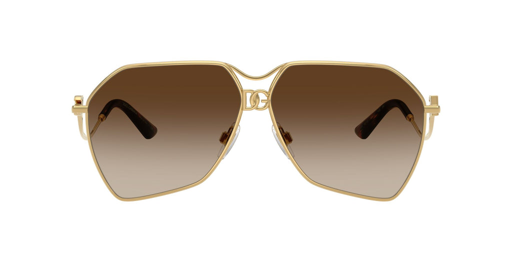 Dolce & Gabbana 0DG2326 02/13 62 Gold/ Gradient Brown