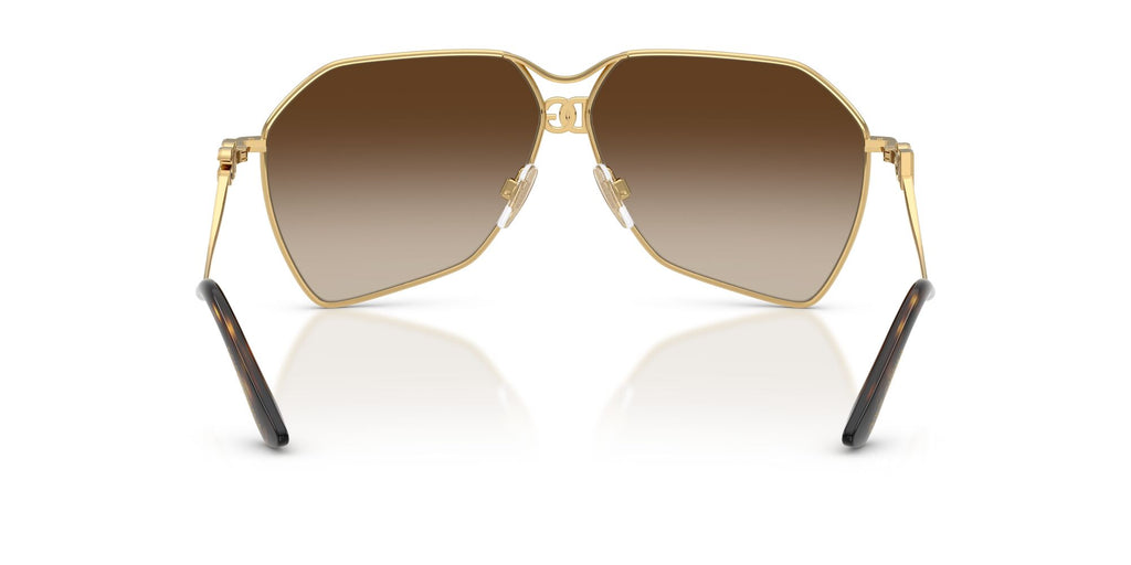 Dolce & Gabbana 0DG2326 02/13 62 Gold/ Gradient Brown