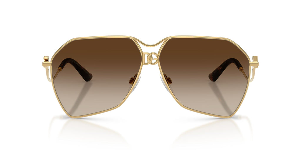 Dolce & Gabbana 0DG2326 02/13 62 Gold/ Gradient Brown