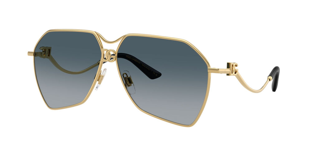 Dolce & Gabbana 0DG2326 02/79 62 Gold/ Grey Gradient