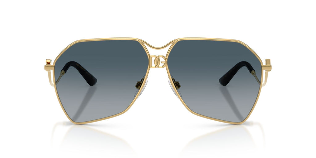Dolce & Gabbana 0DG2326 02/79 62 Gold/ Grey Gradient