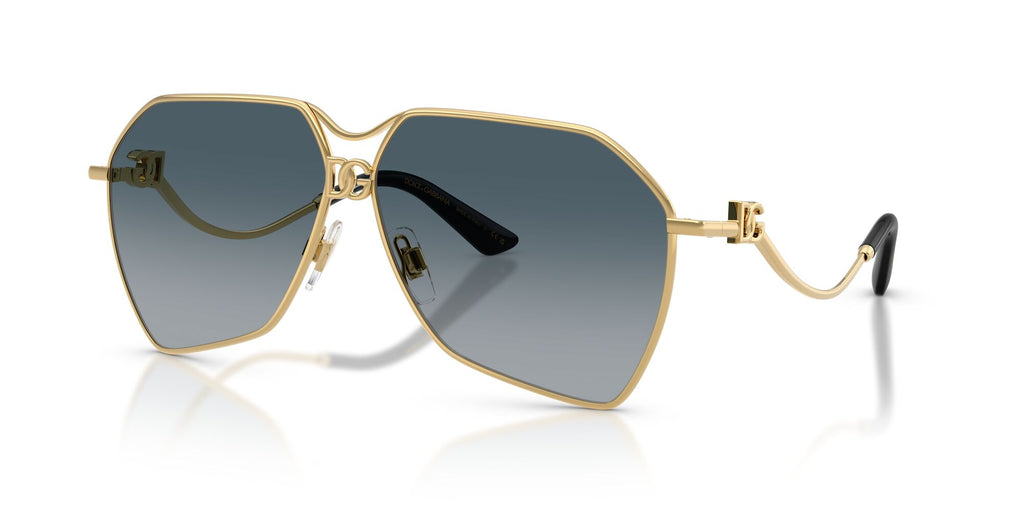 Dolce & Gabbana 0DG2326 02/79 62 Gold/ Grey Gradient