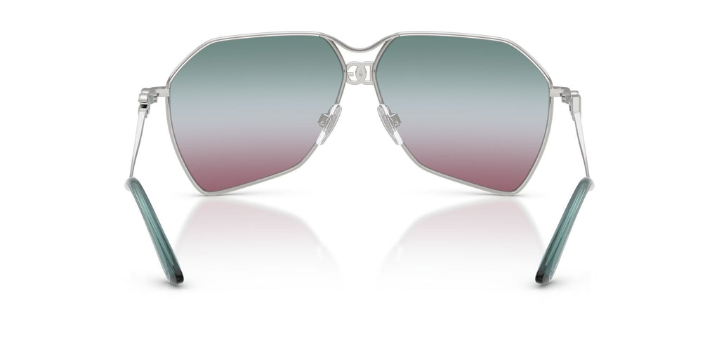 Dolce & Gabbana 0DG2326 05/EL 62 Silver/ Pink Gradient Brown Mirror