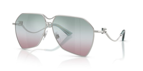 Dolce & Gabbana 0DG2326 05/EL 62 Silver/ Pink Gradient Brown Mirror