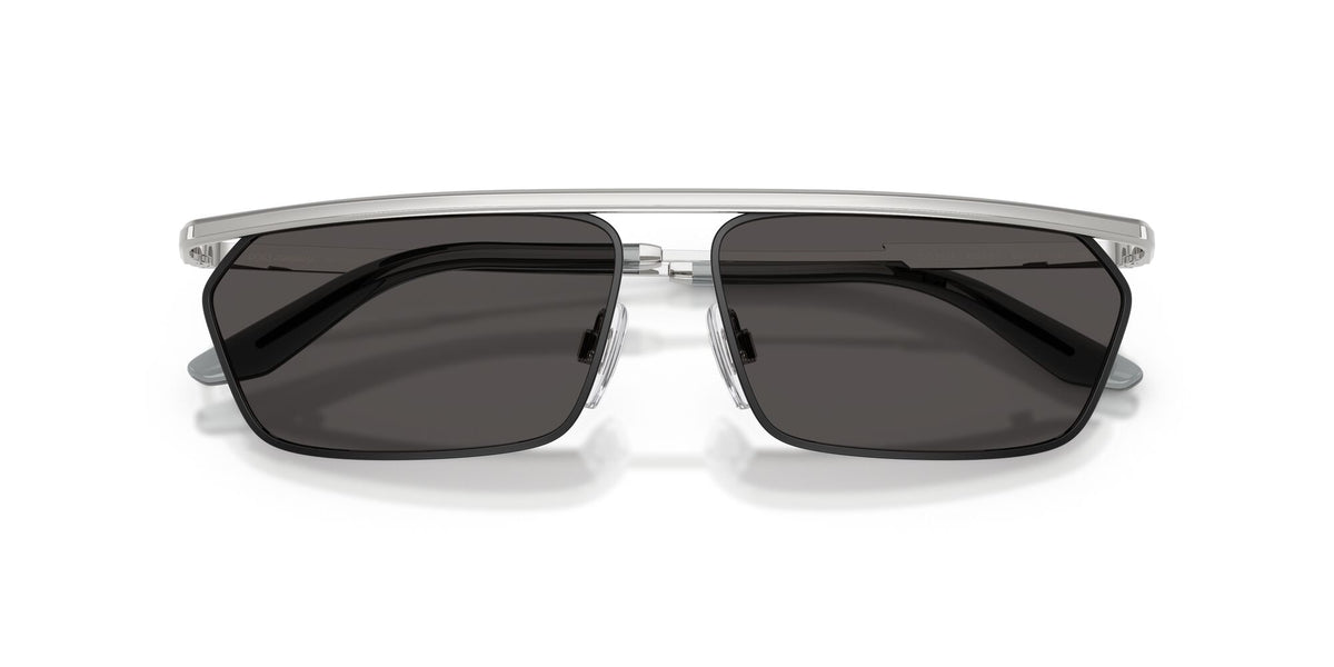 Dolce & Gabbana 0DG2327 132487 60 Silver/Matte Black/ Dark Grey