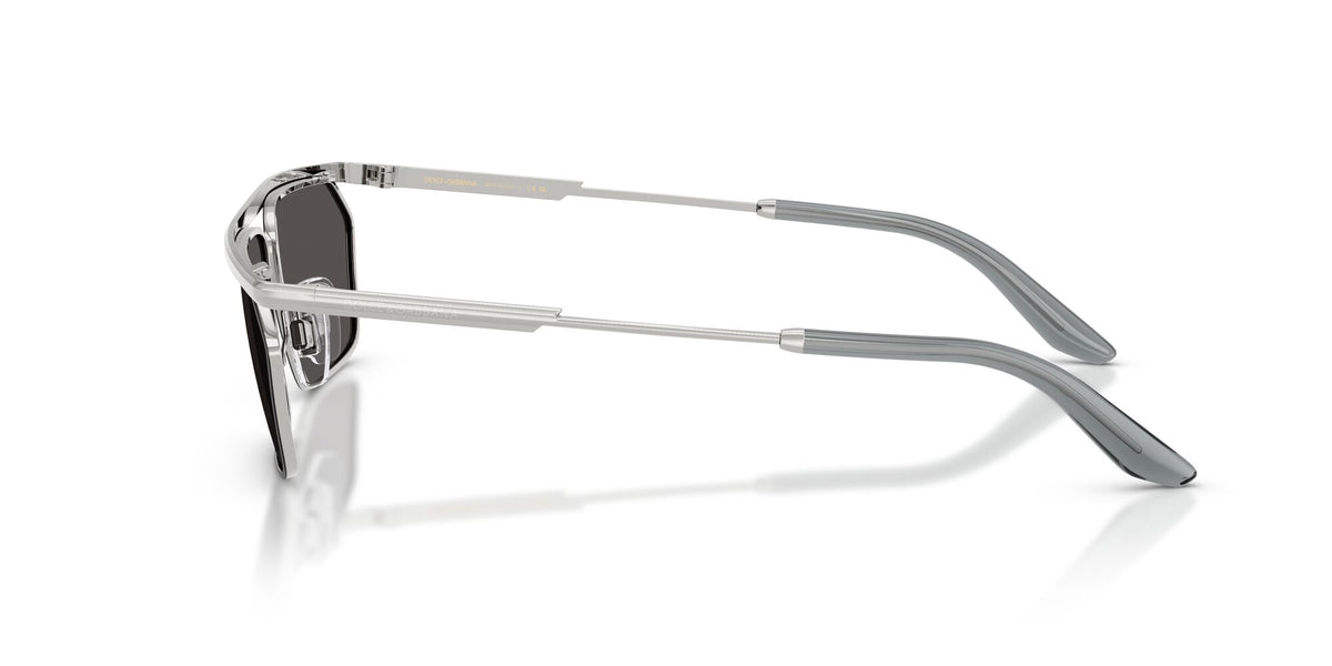 Dolce & Gabbana 0DG2327 132487 60 Silver/Matte Black/ Dark Grey