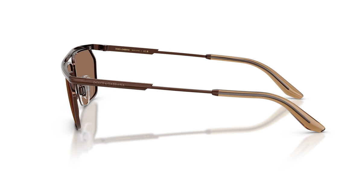 Dolce & Gabbana 0DG2327 133673 60 Brown/Matte Brown/ Dark Brown