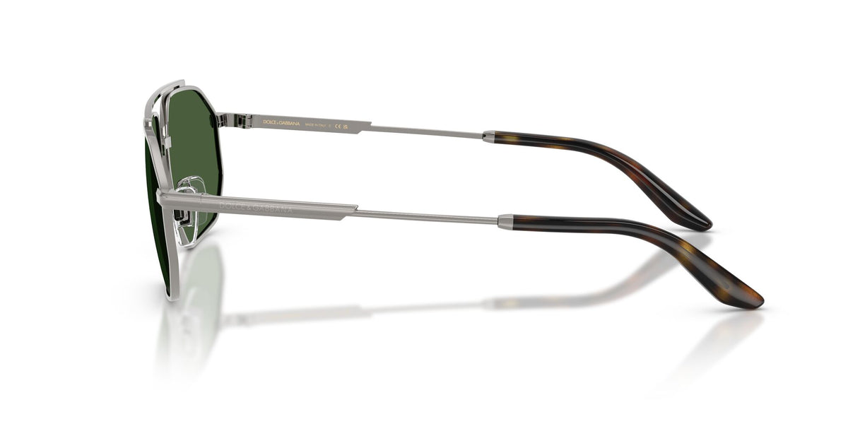 Dolce & Gabbana 0DG2328 04/71 59 Gunmetal/ Dark Green
