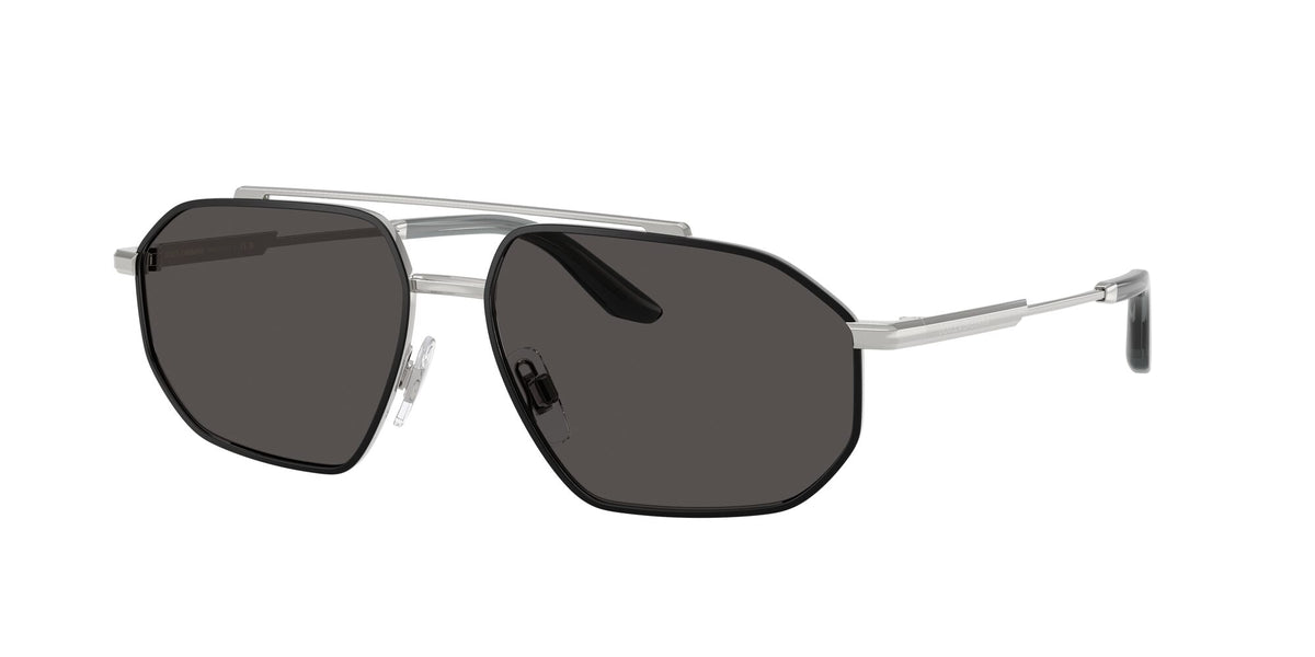 Dolce & Gabbana 0DG2328 132487 59 Silver/Matte Black/ Dark Grey