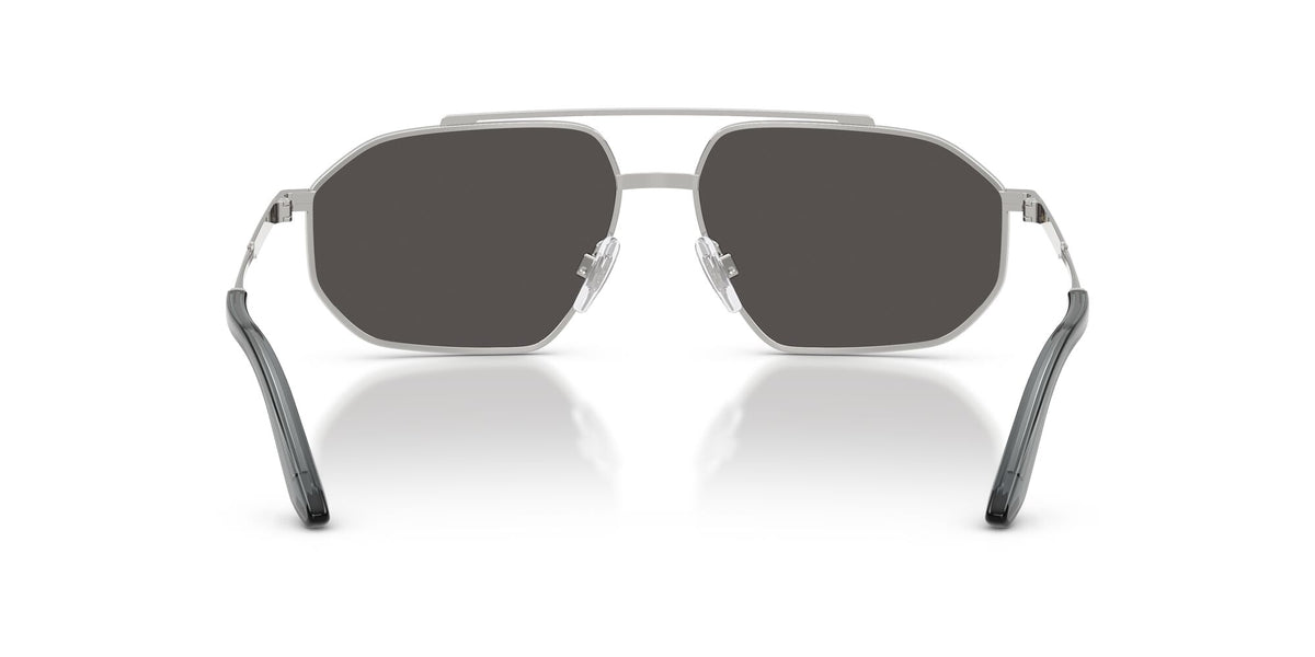 Dolce & Gabbana 0DG2328 132487 59 Silver/Matte Black/ Dark Grey