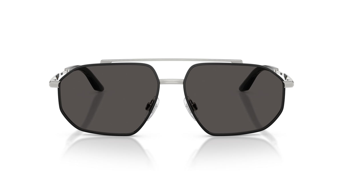 Dolce & Gabbana 0DG2328 132487 59 Silver/Matte Black/ Dark Grey