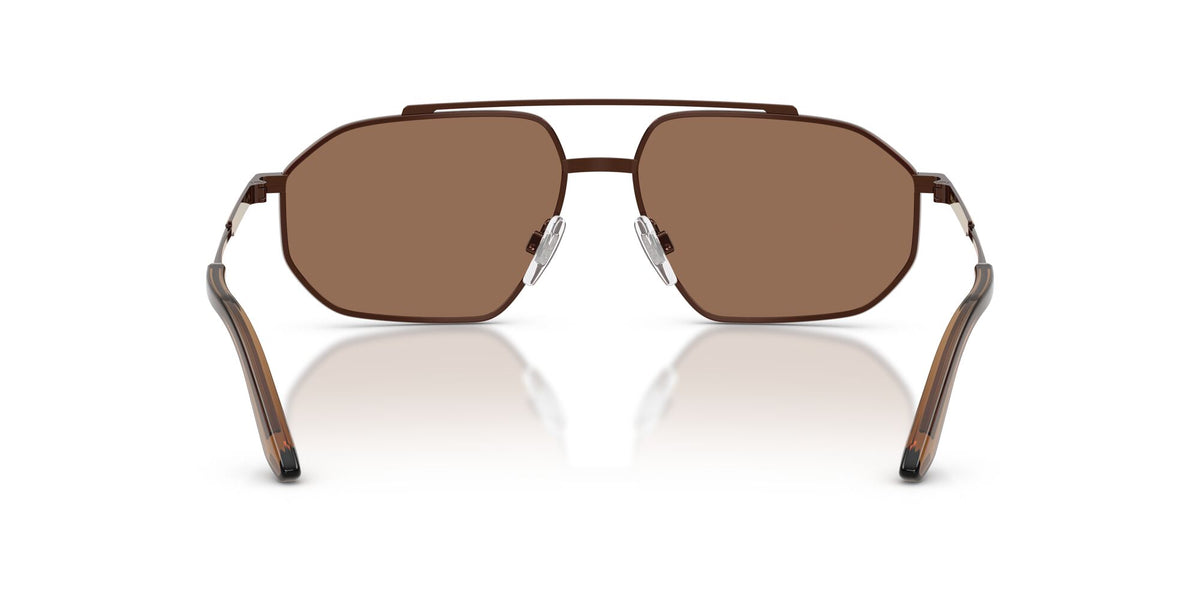 Dolce & Gabbana 0DG2328 133673 59 Brown/Matte Brown/ Dark Brown