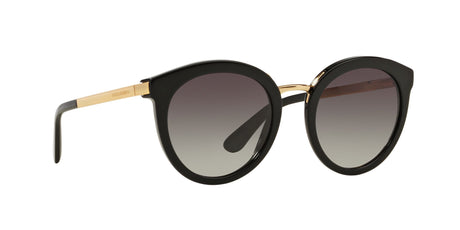 Dolce & Gabbana 0DG4268 501/8G 52 Black/ Light Grey Gradient Dark Blue 52 / Plastic / Metal