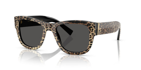 Dolce & Gabbana  0DG4338 316387 52 Top Leo On Black/ Dark Grey