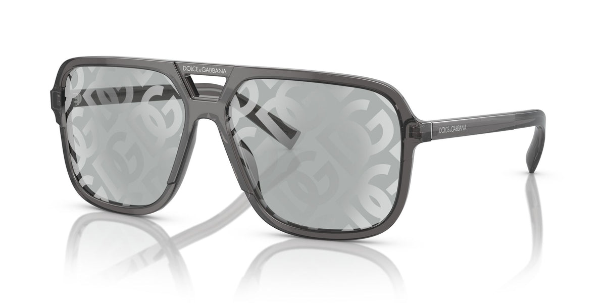DG 4354 Dolce & Gabbana  Grey / Light Grey 61 61 / Polyamide / Acetate / Acetate