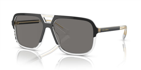Dolce & Gabbana 0DG4354 501/81 58 Top Black On Crystal
Dark Grey 58 
Plastic