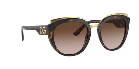 Dolce & Gabbana 0DG4383 502/13 54 Havana/ Brown Gradient Dark Brown 54 / Plastic