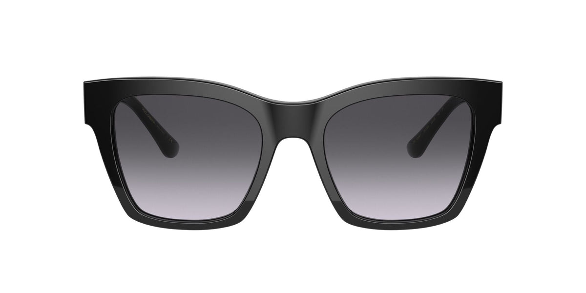 Dolce & Gabbana 0DG4384F 501/8G 53 Black/ Light Grey Gradient Black - Blue Star Eyewear