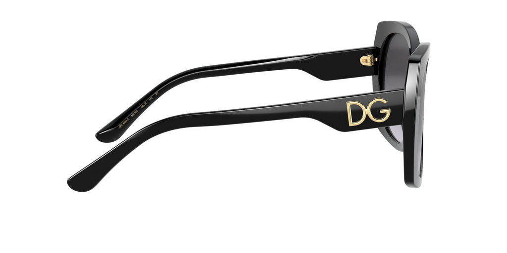 Dolce & Gabbana 0DG4385F 501/8G 58 Black/ Light Grey Gradient Black 58 / Plastic