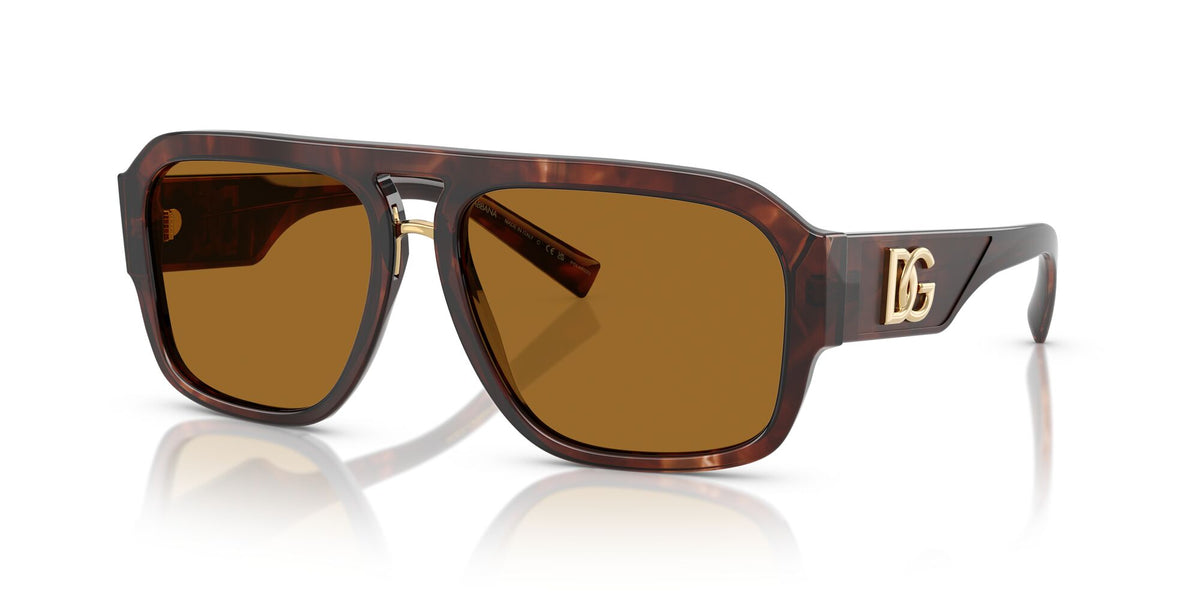 Dolce & Gabbana  0DG4403 322283 58 Dark Red Havana
Bronze Polarized
