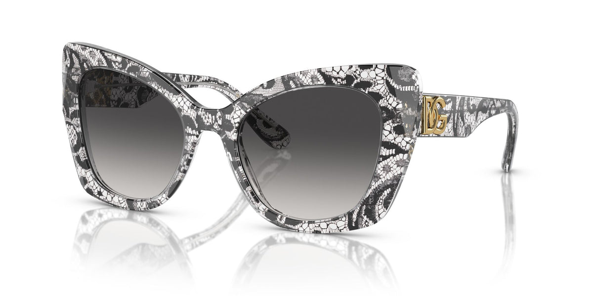 Dolce & Gabbana 0DG4405 32878G 53 Black Lace/ Grey Gradient Black 53 / Polyamide / Acetate / Acetate