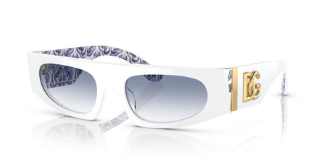 Dolce & Gabbana 0DG4411 337119 54 White On Blue Maiolica/ Gradient Light Blue 54 / Plastic