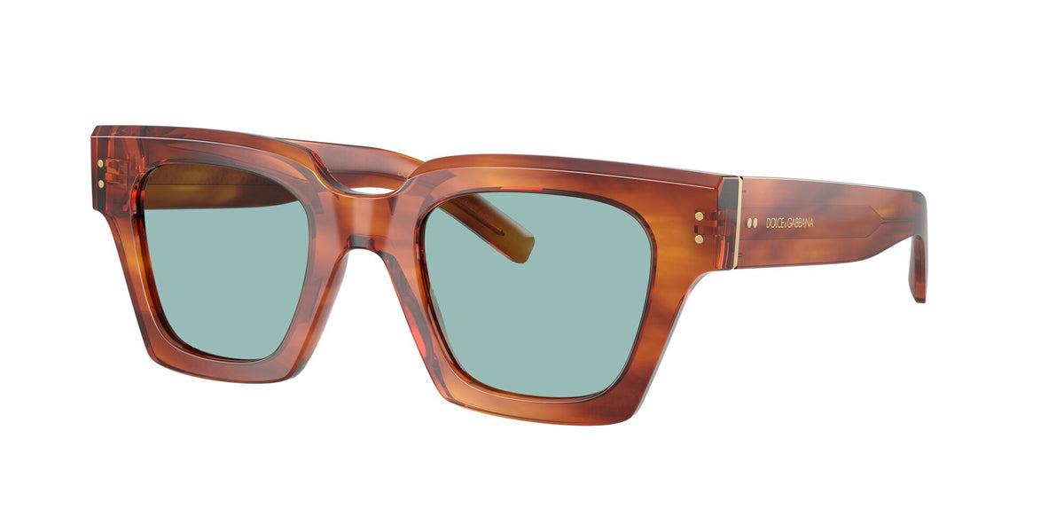 Dolce & Gabbana 0DG4413 322180 48 Havana Ginger/ Blue