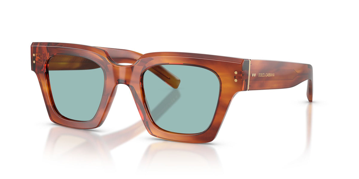 Dolce & Gabbana 0DG4413 322180 48 Havana Ginger/ Blue