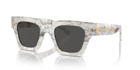 Dolce & Gabbana 0DG4413 342887 48 Grey Marble/ Dark Grey