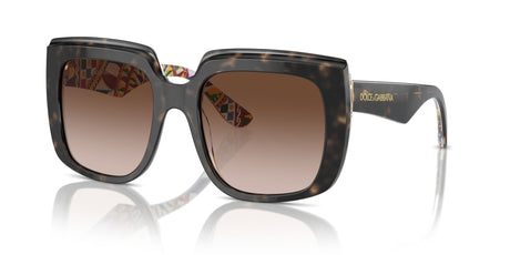Dolce & Gabbana 0DG4414 321713 54 Havana On White Barrow/ Gradient Brown