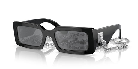 Dolce & Gabbana 0DG4416 501/6G 53 Black/ Grey Mirror Black 53 / Plastic