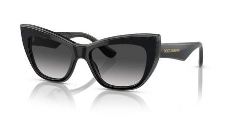 Dolce & Gabbana 0DG4417 32468G 54 Black/Transparent Grey/ Grey Gradient 54 / Plastic