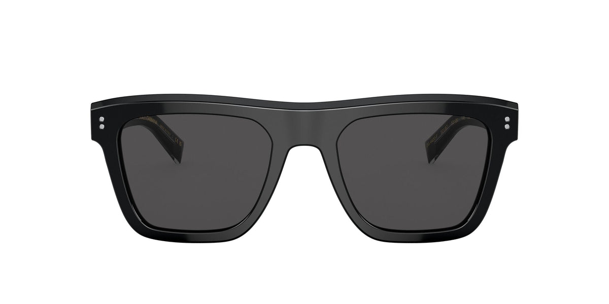 Dolce & Gabbana 0DG4420F 501/87 52 Black/ Dark Grey - Blue Star Eyewear