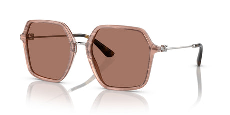 DG 4422 Dolce & Gabbana  Fleur Caramel / Dark Brown 56 56 / Polyamide / Acetate / Metal