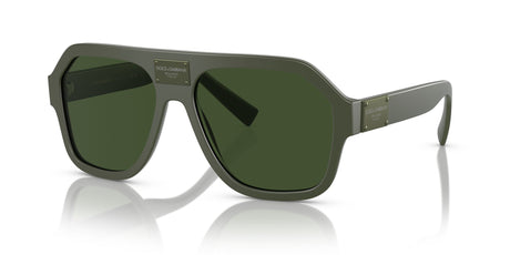 Dolce & Gabbana 0DG4433F 329771 58 Matte Dark Green/ Dark Green 58 / Polyamide / Acetate / Acetate