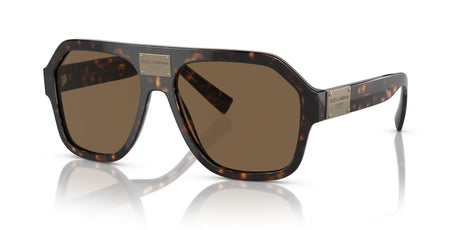 Dolce & Gabbana 0DG4433F 502/73 58 Havana/ Dark Brown 58 / Polyamide / Acetate / Acetate