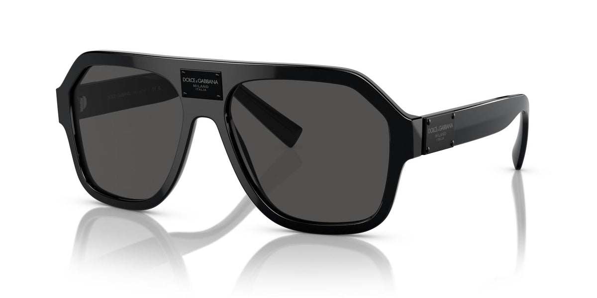 Dolce & Gabbana 0DG4433 501/87 58 Black/ Dark Grey