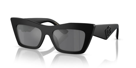 Dolce & Gabbana 0DG4435 25256G 53 Matte Black/ Grey Mirror Black 53 / Polyamide / Acetate / Acetate