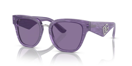 Dolce & Gabbana 0DG4437F 34071A 51 Fleur Purple/ Violet 51 / Polyamide / Acetate / Acetate