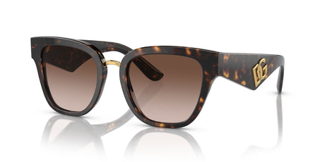 Dolce & Gabbana 0DG4437F 502/13 51 Havana/ Gradient Brown 51 / Polyamide / Acetate / Acetate