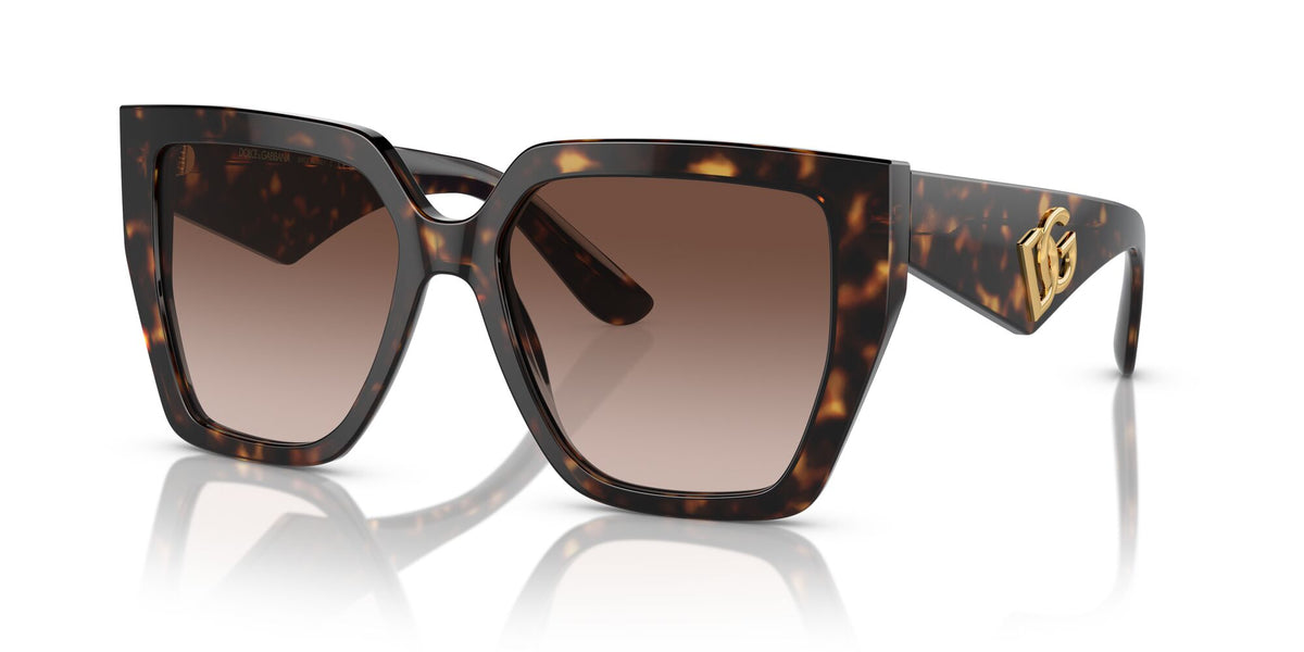 Dolce & Gabbana 0DG4438F 502/13 55 Havana/ Gradient Brown 55 / Polyamide / Acetate / Acetate