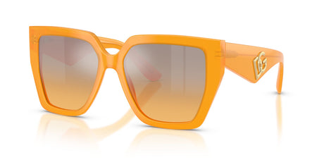 Dolce & Gabbana 0DG4438 30467H 55 Opal Orange/ Orange Mirror Silver Gradient