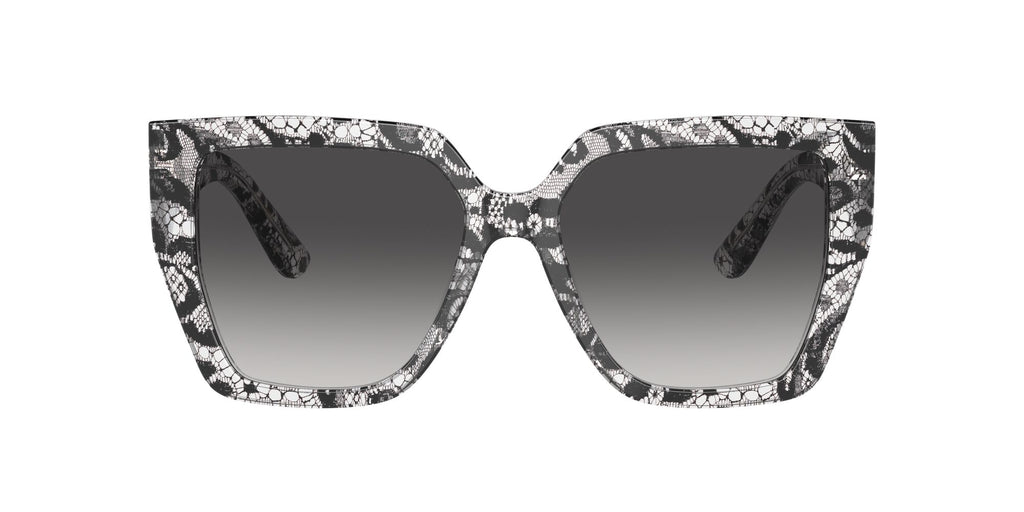 Dolce & Gabbana 0DG4438 32878G 55 Black Lace/ Grey Gradient 55 / Polyamide / Acetate / Acetate