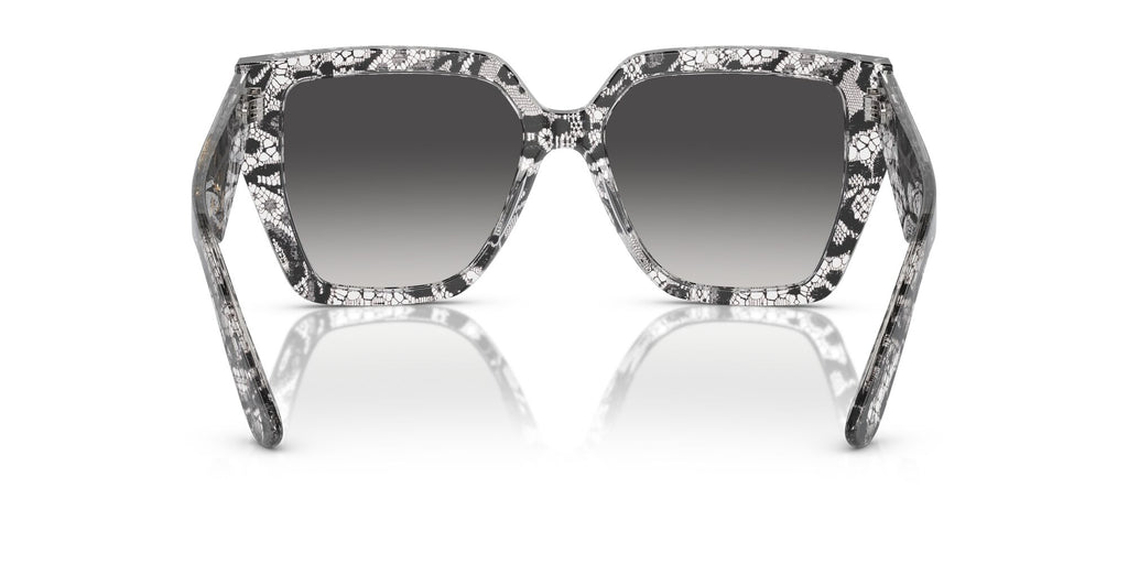 Dolce & Gabbana 0DG4438 32878G 55 Black Lace/ Grey Gradient 55 / Polyamide / Acetate / Acetate