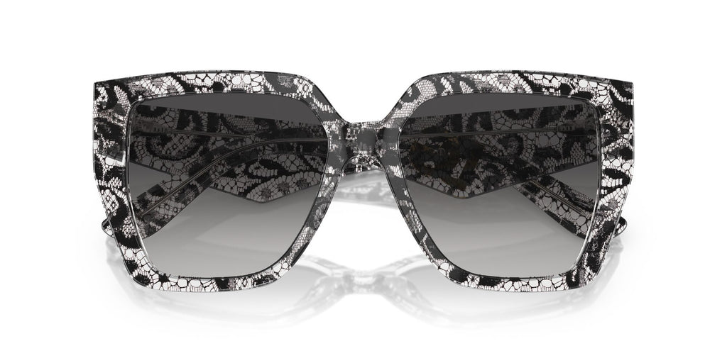 Dolce & Gabbana 0DG4438 32878G 55 Black Lace/ Grey Gradient 55 / Polyamide / Acetate / Acetate