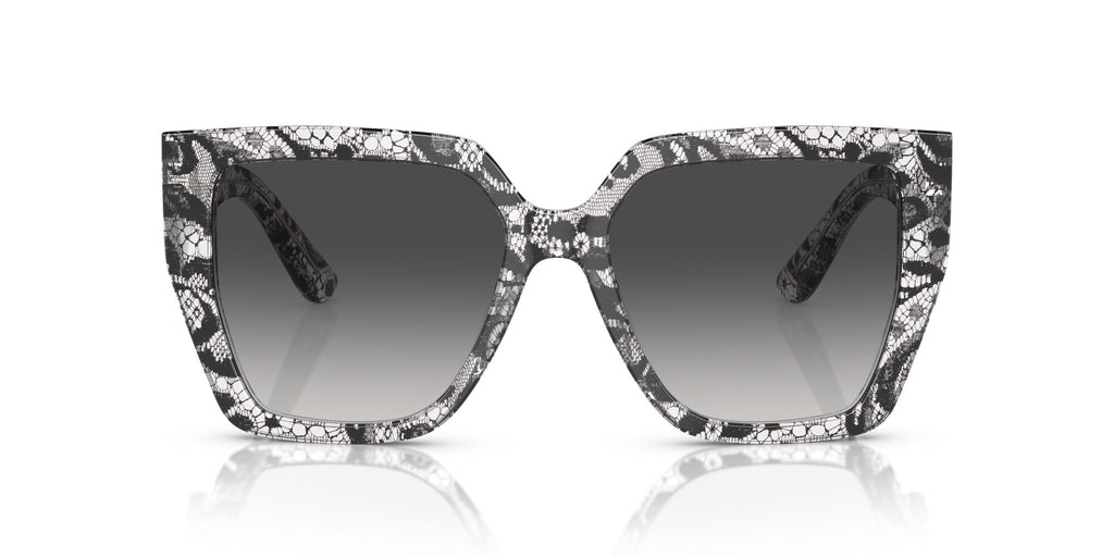 Dolce & Gabbana 0DG4438 32878G 55 Black Lace/ Grey Gradient 55 / Polyamide / Acetate / Acetate