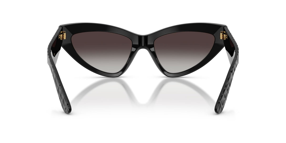 Dolce & Gabbana 0DG4439 32888G 55 Black Texture Cocco/ Grey Gradient