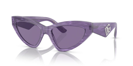 Dolce & Gabbana 0DG4439 34071A 55 Fleur Purple/ Violet 55 / Polyamide / Acetate / Acetate