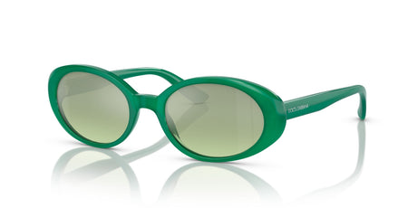 Dolce & Gabbana 0DG4443 306852 52 Milky Green/ Green Mirror Silver Gradient 52 / Polyamide / Acetate / Acetate