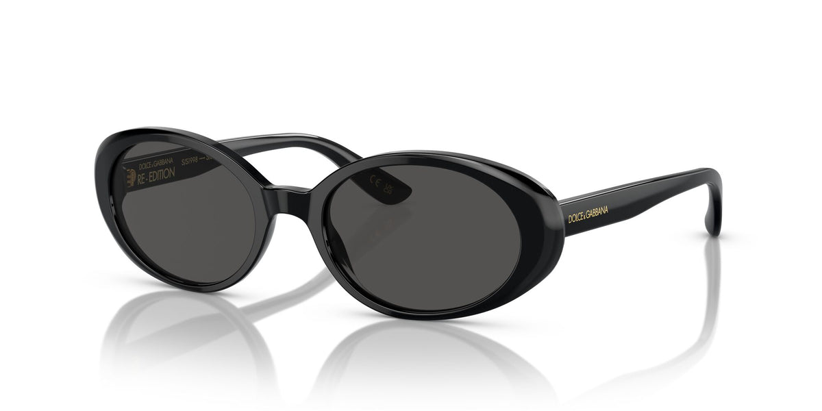 Dolce & Gabbana 0DG4443 501/87 52 Black/ Dark Grey